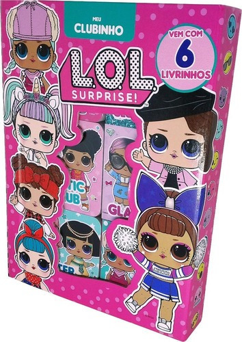 L.o.l Surprise! Meu Clubinho Com 6 Livrinhos