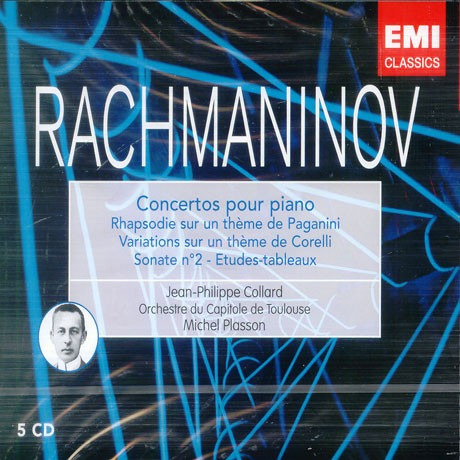 Rachmaninov - Trabajos Para Piano - Plasson - Collard - 5 Cd