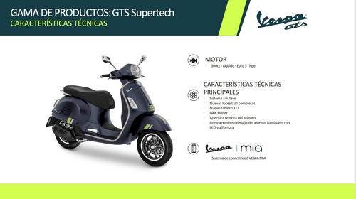 Imagen 7 de 7 de Vespa Gts 300 Supertech