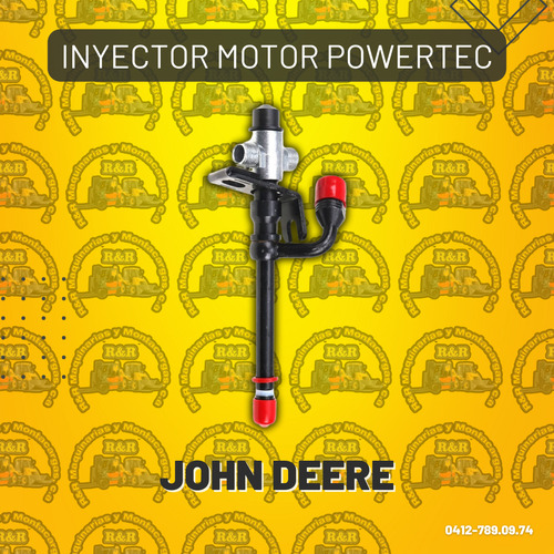 Inyector Motor Powertec John Deere