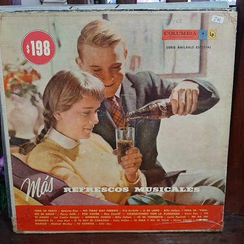 Vinilo Mas Refrescos Musicales Ross Trio Avileño Cafaro Cp2