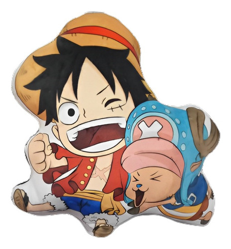 Peluche De Luffy Y Chooper Personalizado 30 Cm