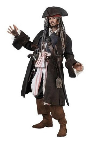 Piratas Del Caribe Hot Toys Dx Película Obra Maestra 1-6 Esc