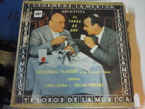 Vinilo 5416 - El Tango De Oro - Armando Pontier - Cbs