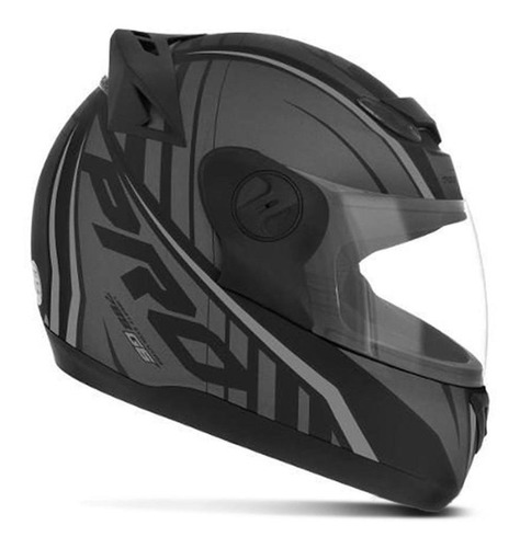 Capacete De Moto Evolution Fechado Preto Pro Tork G6 Pro