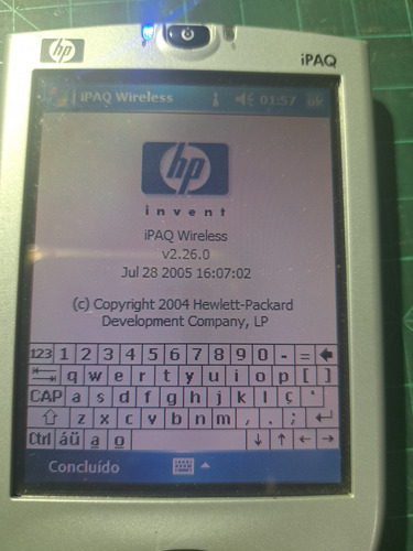 3 Ipaq Rx1950 Com Cabo (2 Funcionando) (Usado)