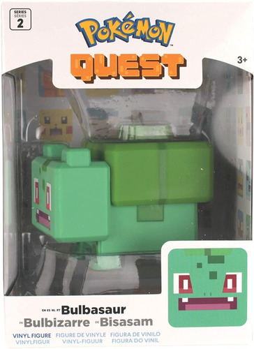 Bulbasaur 9cm Pokemon Quest Vinyl Wicked Cool Toys