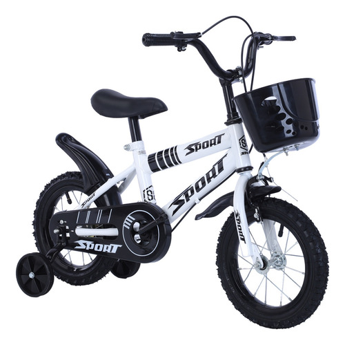 Bicicleta Entrenadora Para Niños Aeiou Ty010 R12 Con Canasta