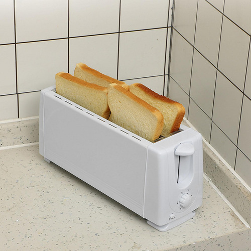 Tostadora Eléctrica De Acero Inoxidable Para Hacer Pan, 4