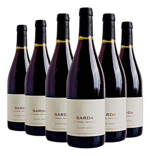 Vino Chacra Barda Pinot Noir Caja X 6 X 750ml.