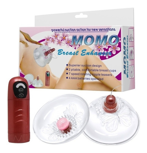 Vibrador Rotativo Macio Para Mamilos Com 7 Vibrações - Momo
