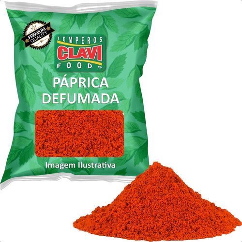 Páprica Defumada Pó 10kg - Premium