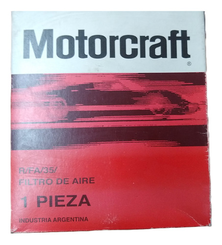 Filtro De Aire Motorcraft Para Ford Explorer Motor Ohv 4,0 