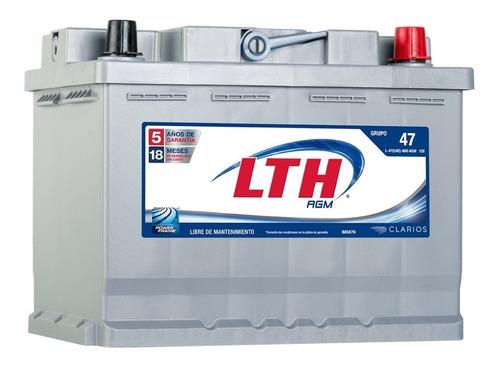 Batería Gel Lth Para Volvo C70 Mod 98-00