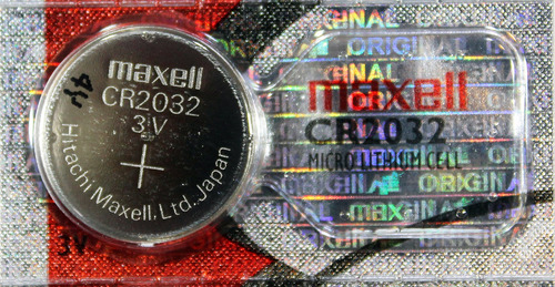 1 X Maxell Cr2032 Cr  3 V Bateria Litio Boton Cell Batterie