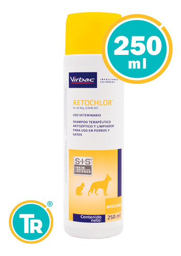 Shampoo Terapéutico Perro/gatos Hpm Ketochlor 250ml