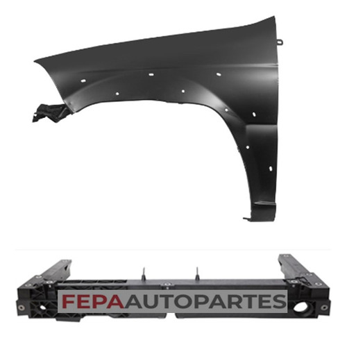 Guardabarro Delantero Fiat Strada Adventure Locker 13 / 16