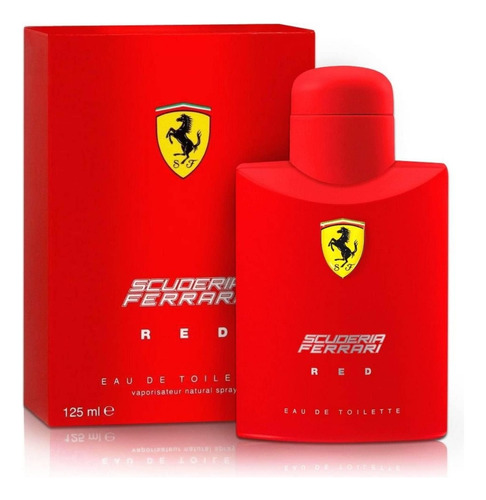 Ferrari Red Masculino Eau De Toilette 125ml 