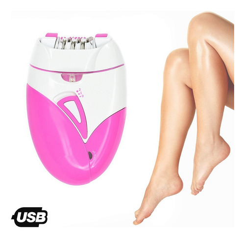 Depilador Elétrico Sem Fio Usb Remove Na Raiz Portátil