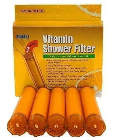 Sonaki, Cartucho De Filtro De Regadera De Vitamina C - (1 Pa