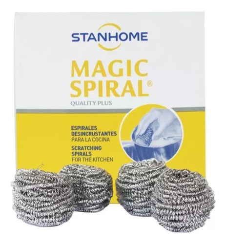 4 Pack Fibras Espirales Mágicas Stanhome Originales