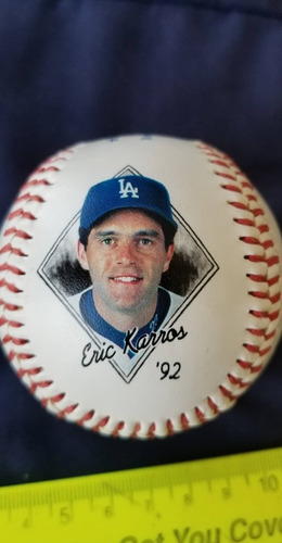 Pelota Conmemorativa De Béisbol. Los Angeles Dodgers 1992