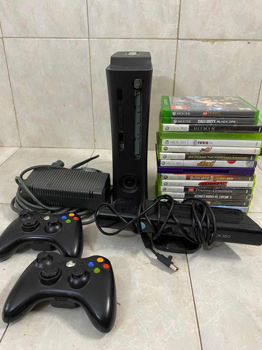 Xbox 360 / 2 Controles , Capturados De Movimiento, Juegos
