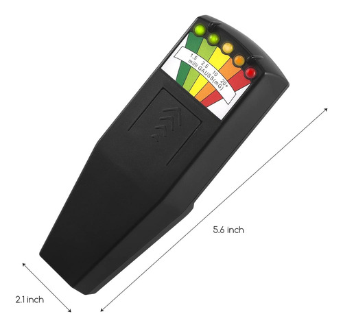 Medidor Emf Led Detector De Campo Magnético Y Caza Fantasma