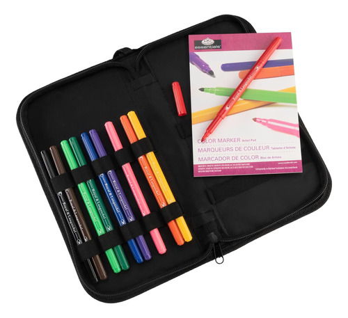 Royal & Langnickel Color Marker Essentials Keep N Carry Set