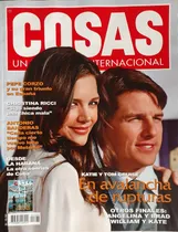 Comprar Revista Cosas Abril 2007, Antonio Banderas, Christina Ricci