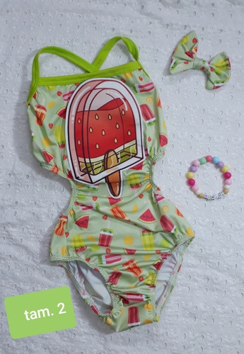 Imagem 1 de 1 de Biquini Infantil Menina