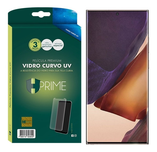 Película De Vidro Curvo Uv Hprime Galaxy Note 20 Ultra 6.9