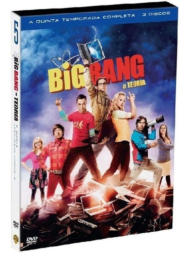 Dvd Box Big Bang A Teoria 5ª Temporada 3 Discos