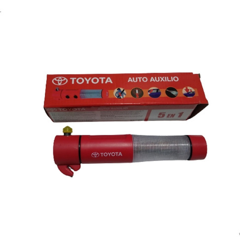 Linterna Toyota Auto Auxilio 5 En 1