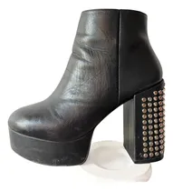 Comprar Botinetas, Botas Con Tachas Tipo Borcego Paruolo Talla 39 Ro