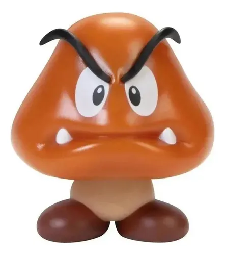 Juguete coleccionable Super Mario de 6,3 cm, Goomba 3001