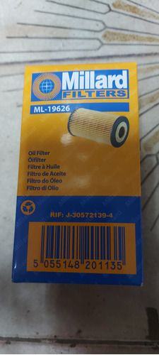 Filtro Aceite Ml 19626  Cruze 1.8