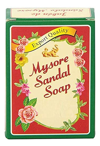 Mysore Sandal Jabn De Bao Con Aceite De Sndalo 75 Gr 6-pack