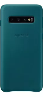 Case Samsung Leather Cover Para Galaxy S10 Normal Verde