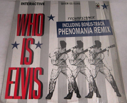 Interactive - Who Is Elvis Single Lp (Usado)