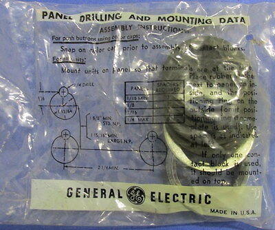 General Electric Panel Drilling And Mounting Data Yyq