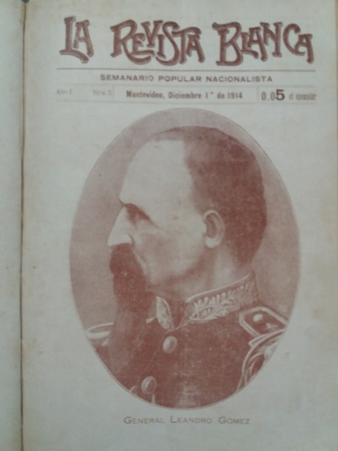 Revista De 1914 Leandro Gómez Alberto Sacarello Etc Herrera