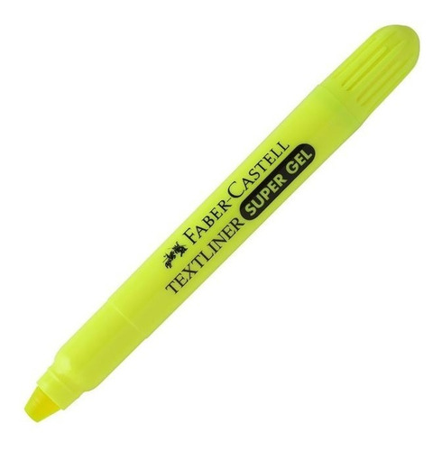 Resaltador Super Gel Faber Castell Amarillo