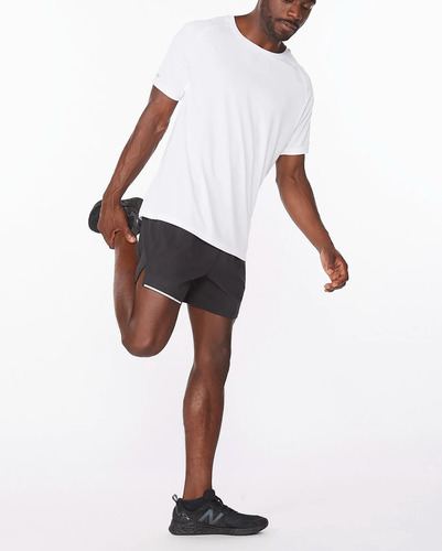 2xu | Polera Running | Aero Tee | Blanca