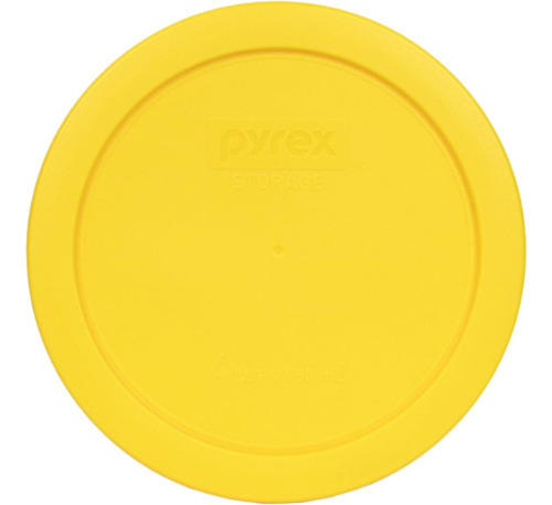 Pyrex 7201-pc Tapa Redonda De Almacenamiento De 4 Tazas Para