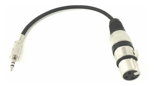 Cabo Adaptador   Xlr Fêmea X P2 Stereo  10 Cm  Balanceado