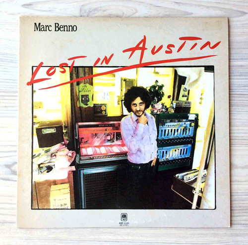Vinilo Marc Benno - Lost In Austin (promo Ed. Japón, 1979)