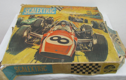 Antigua Pista Scalextric Minimodels, A Restaurar, Caja