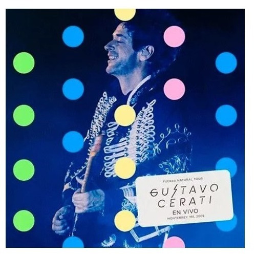 Gustavo Cerati Fuerza Natural Tour 2cds+dvd 2009 Monter Cd