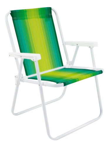 Silla Alta De Acero De 110 Kg Para Balcón, Piscina Y Playa, Color Verde